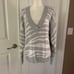 ANTHROPOLOGIE CALVERT V NECK SWEATER