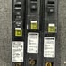 Lot Of 3 Square D breakers Quantity 1 of Q0115CAFI + Quantity 2 of HOM120PCAFI-