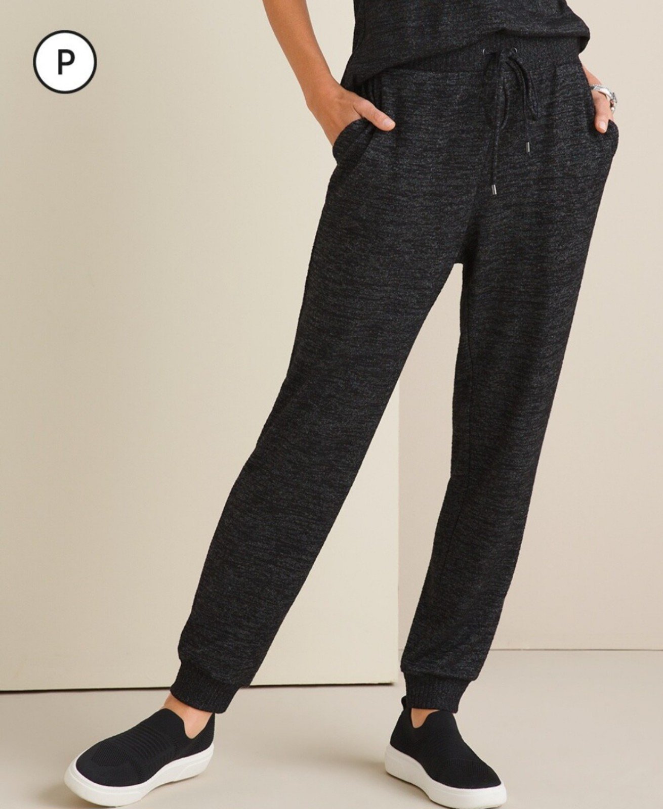 Chico's Petite Zenergy Soft Essential Joggers Size 2P