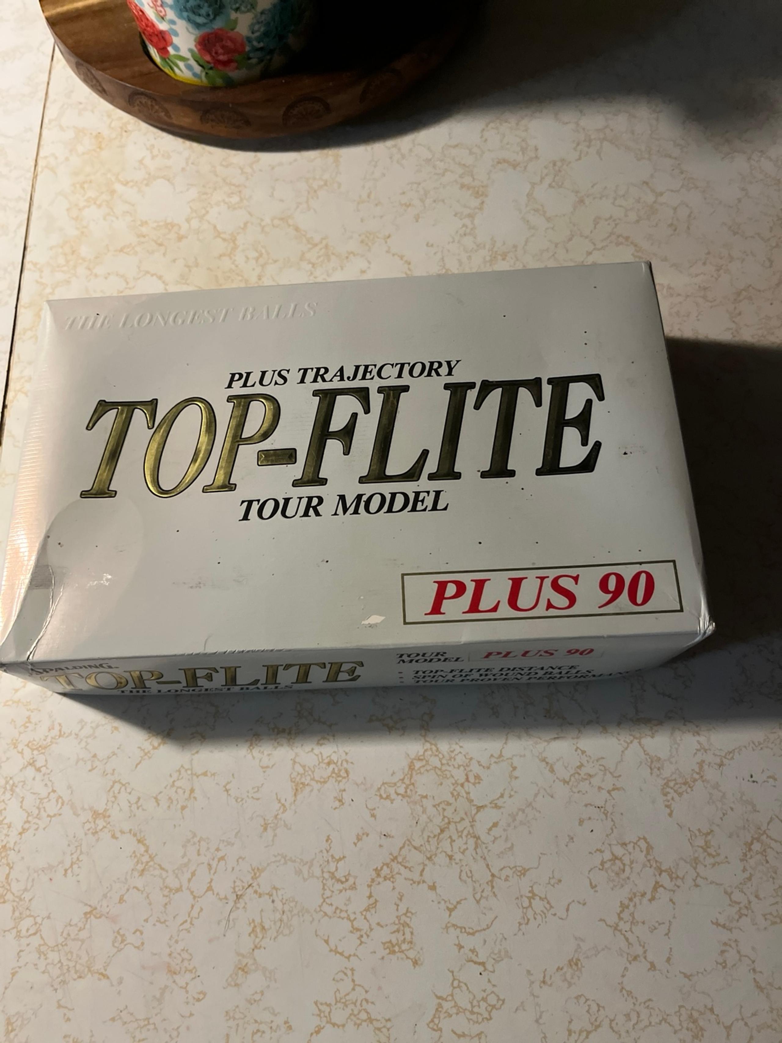 Top-Flite Plus 90 golf balls Spalding