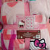 Hello Kitty Pink Valentines Day LOVE Super Soft Plush Twin Blanket New