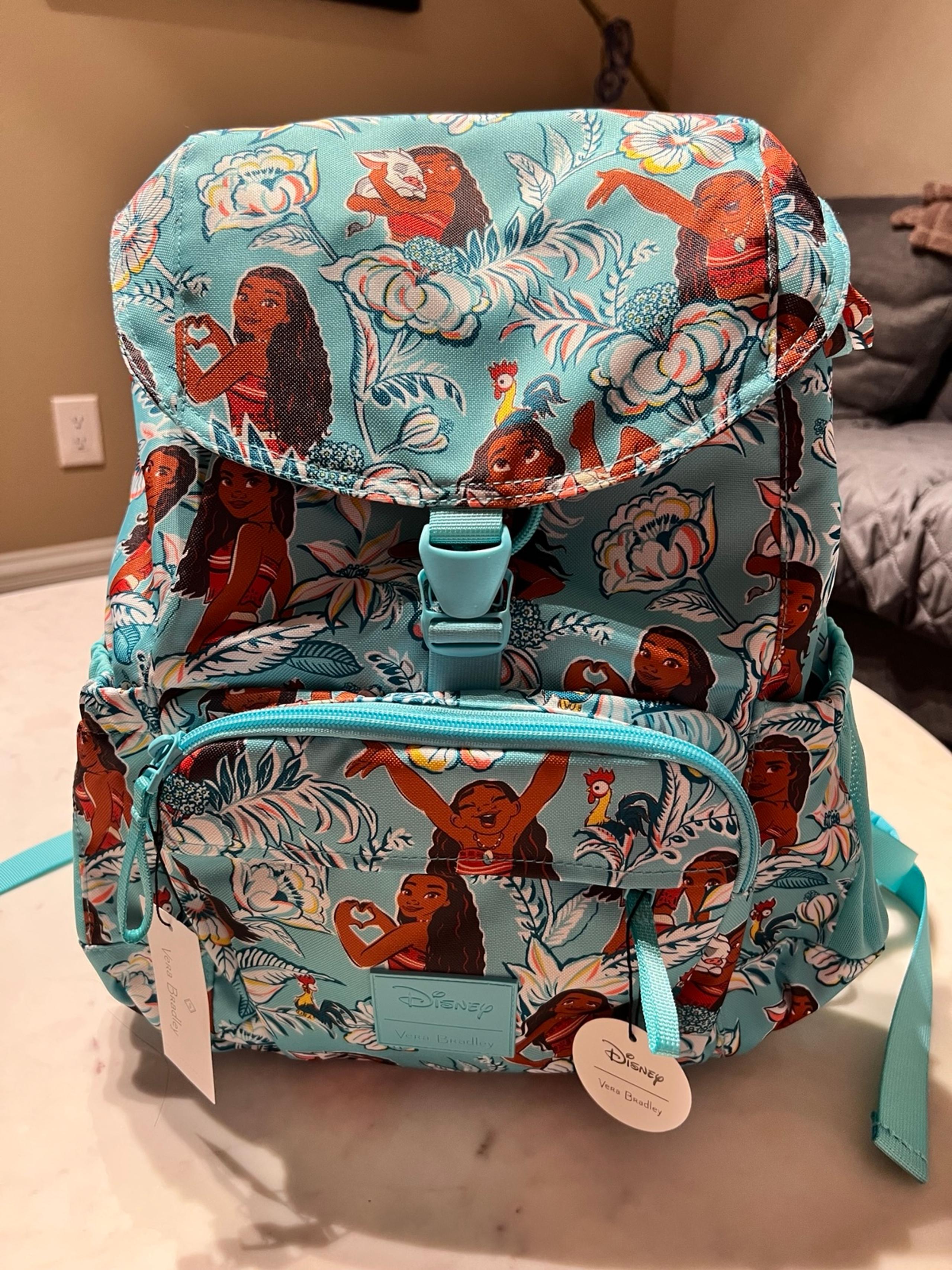 Vera Bradley x Disney Campus Day Tripper Backpack Moana Tropical