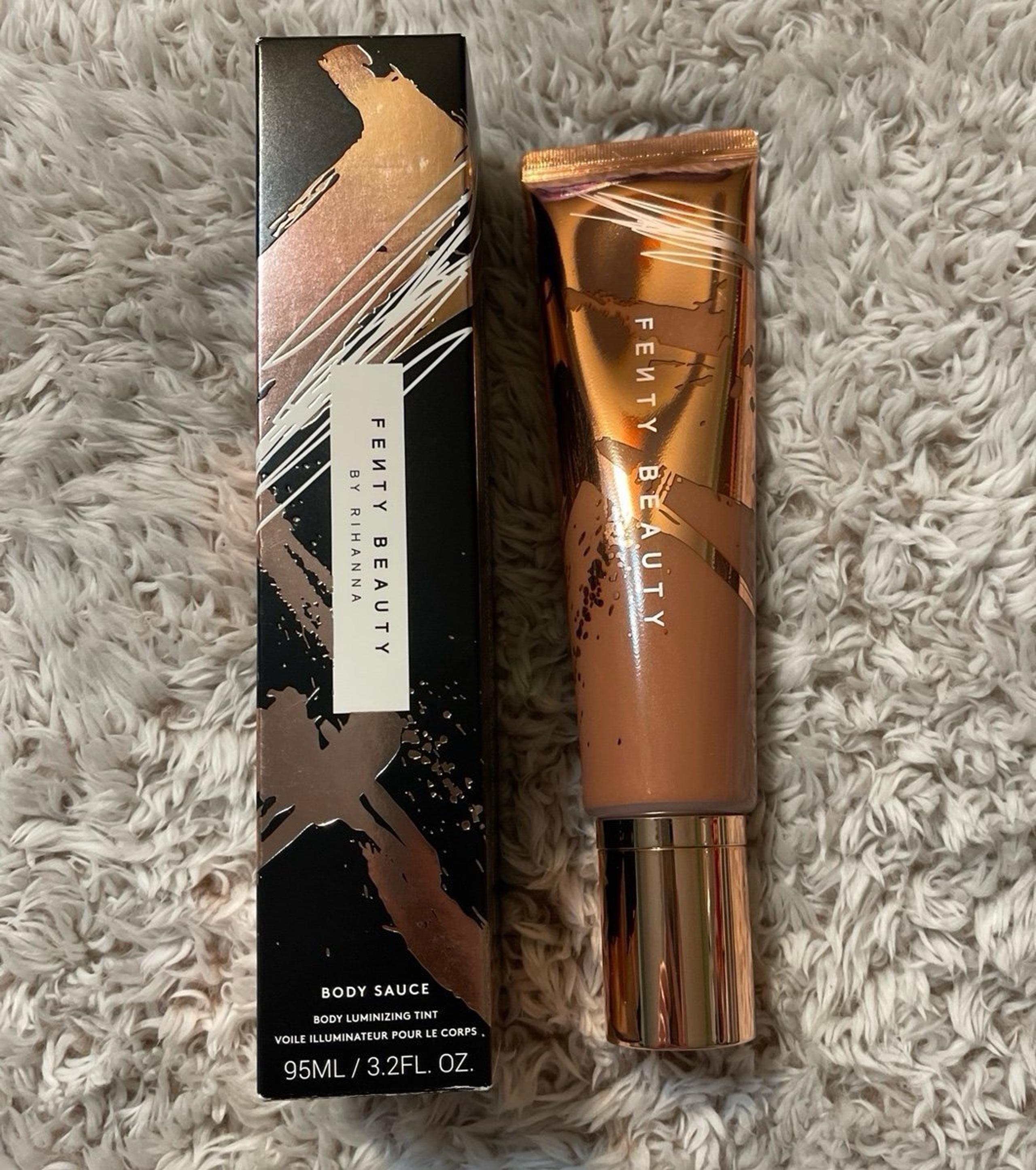 Fenty Beauty Body Sauce Body Luminizing Tint in Salty Caramel FULL SIZE