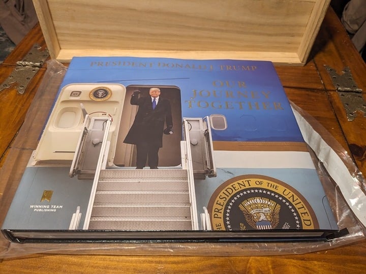 Our Journey Together SIGNED by Donald J. Trump Hardcover Book