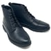COLE HAAN Grand+ Lug Boots Men's SIZE 10.5 Black Leather Shoes Rugged NIB NEW