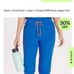 NWT Dolan Women’s Hope 10 Pocket Ceil Blue Jogger Pants Medical Scrubs - XXS