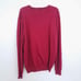 Jos. A. Bank Red Cashmere Blend VNeck Sweater Large Men Excellent Condition