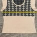 Vintage Blairemoor Sweater Vest Cream Black Geometric Old Money