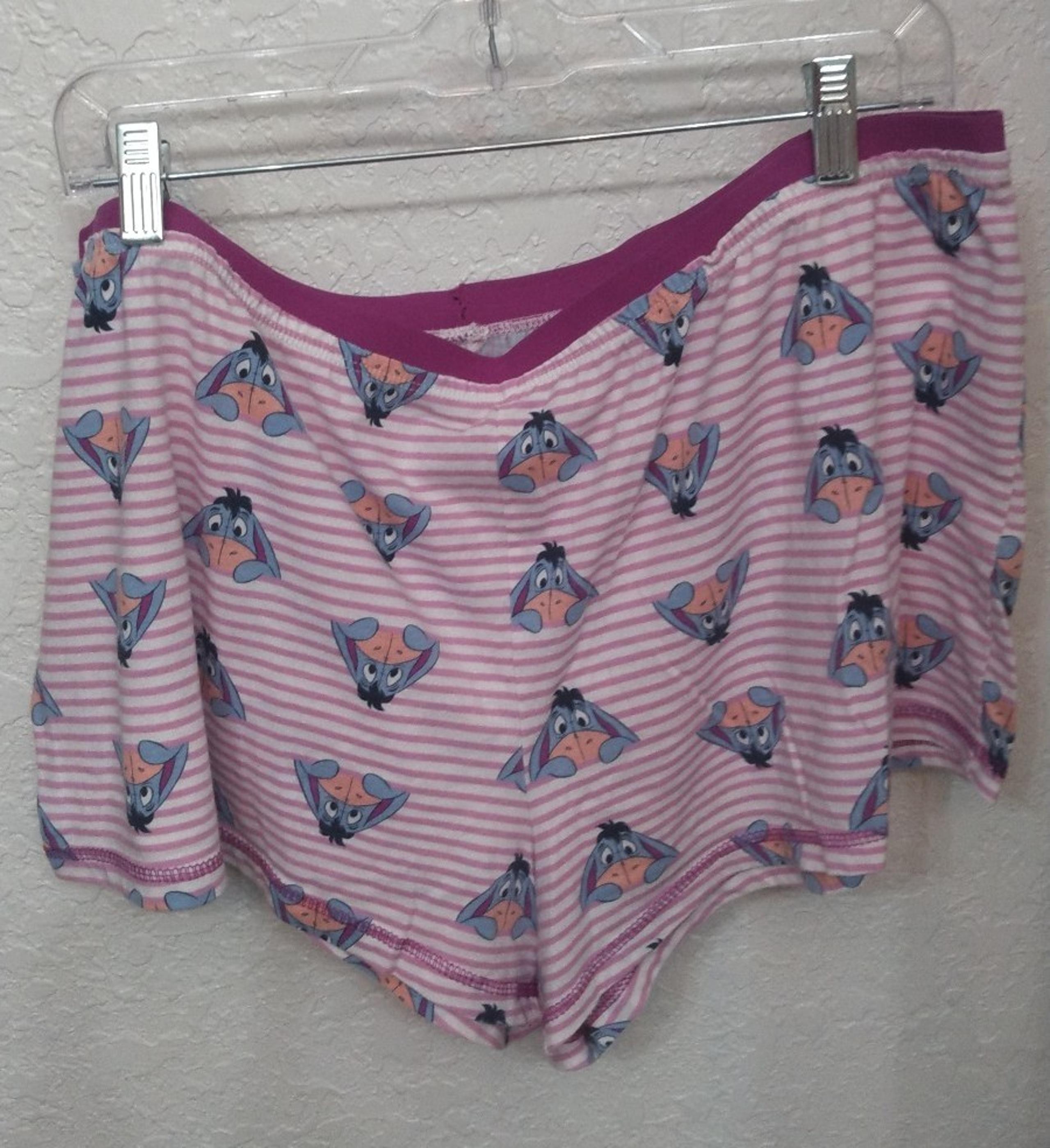 Disney Eeyore Pajama Shorts 2X (18-20)