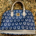 Dooney & Bourke Indianapolis Colts Purse w/crossbody strap - GRAY LEATHER-UNIQUE
