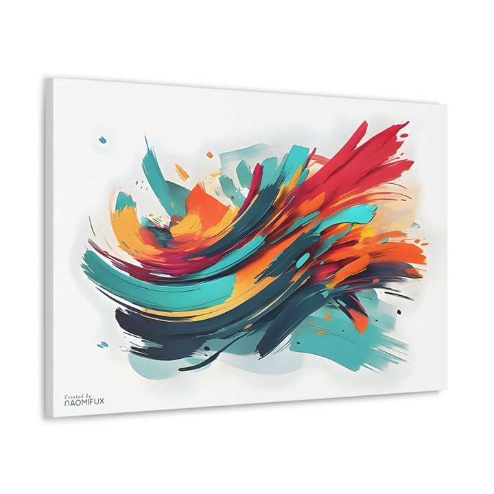 Symphony of Colors Classic Canvas by NaomiFux