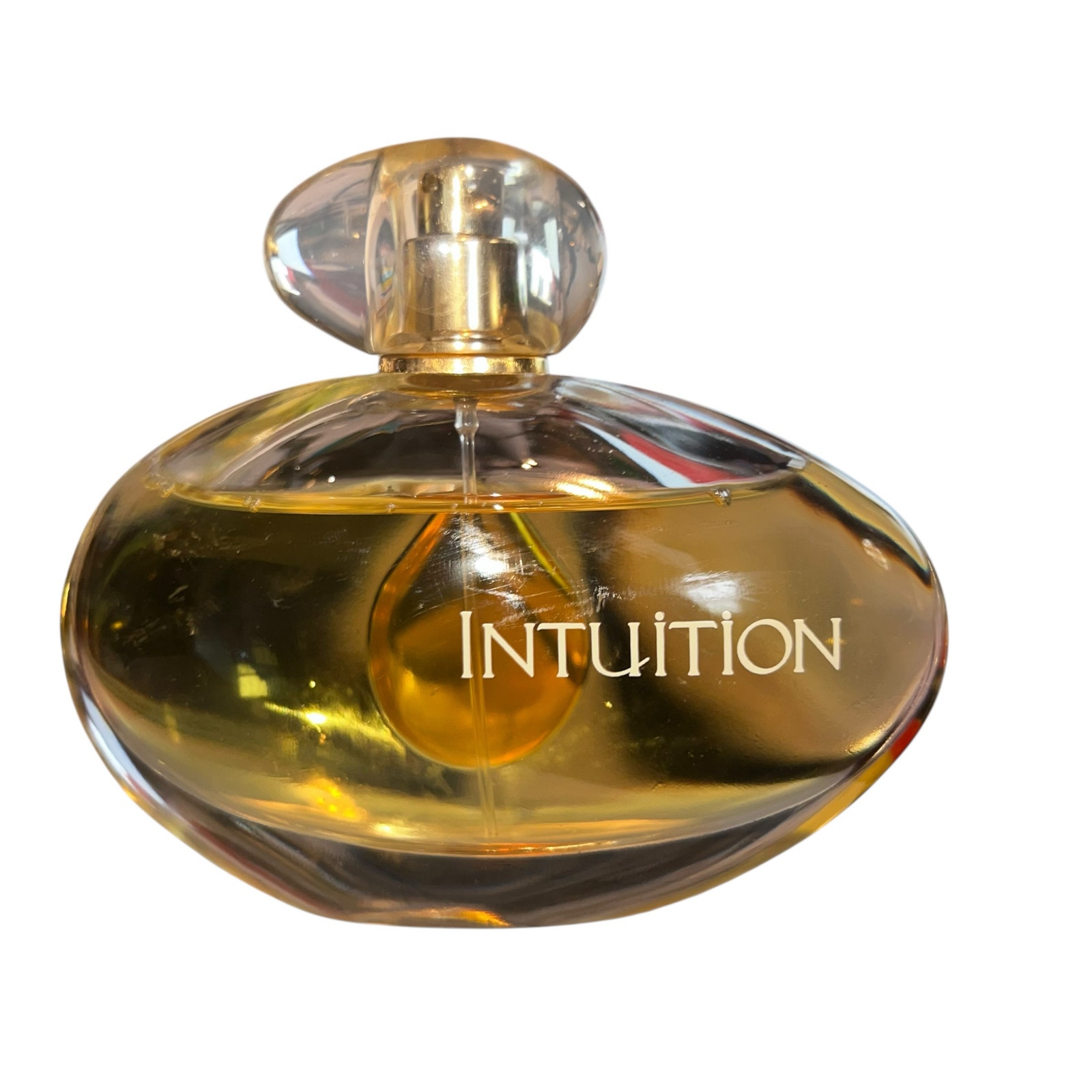 ESTEE LAUDER INTUITION 3.4oz 100ml Discontinued Eau De Parfum RARE 90% Full