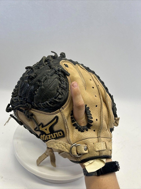 MIZUNO GXC105FR Right Hand Catchers Mitt Left Throw 11 Vtg