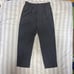 40s Striped Slacks, Farmers Pants with Suspenders