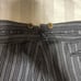 40s Striped Slacks, Farmers Pants with Suspenders
