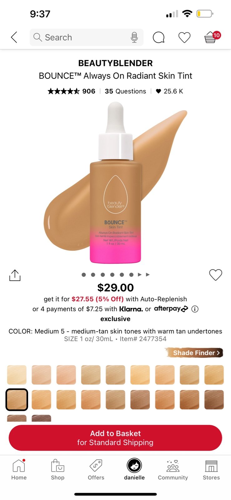 ISO ONLY BB Skin tint in Med5