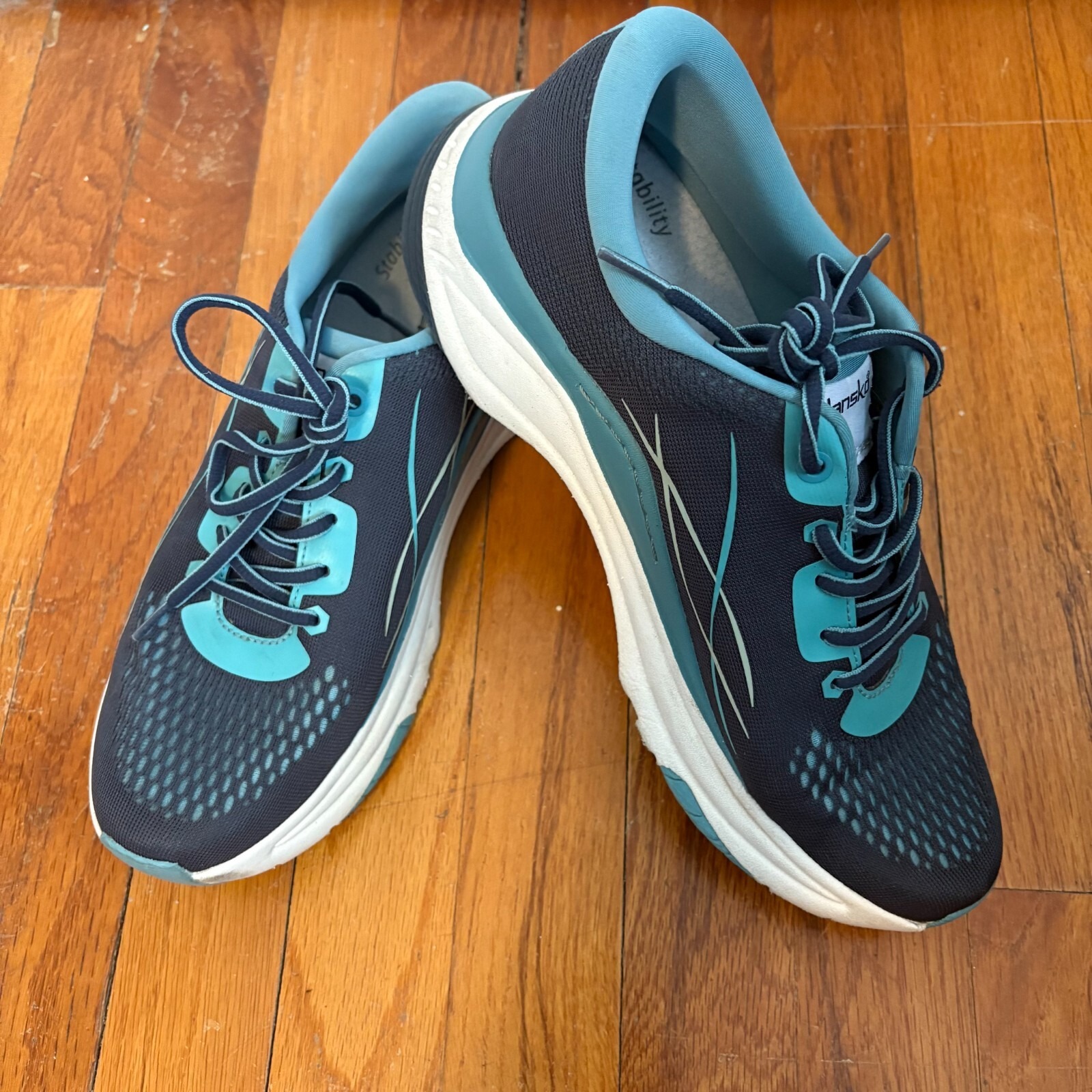 Dansko Women's Sz 40 EU 9.5-10 Sneakers Pace Mesh Blue Athletic Walking Shoes