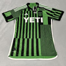 adidas Austin FC Jersey Mens Medium Green Home Kit MLS Soccer 23/24 Season
