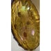 Vintage Iridescent Carnival Glass Grape Harvest Large Oval Footed Bowl