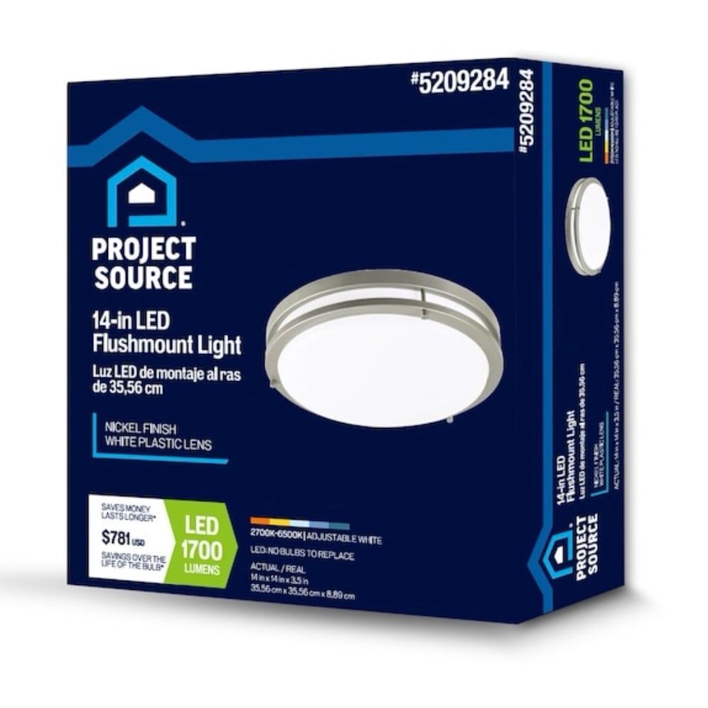Project Source LED Flushmount Light