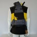THE NORTH FACE MEN STEEP TECH APOGEE WATERPROOF HOOD SKI VEST Yellow/Black sz M