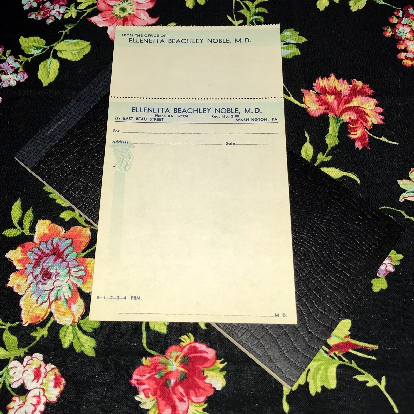 RARE| Genuine 1930s RX Prescription Pad