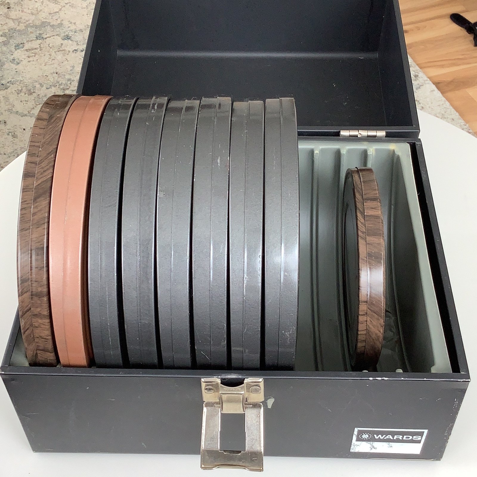 8mm hot film reels and box