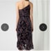 Adelyn Rae Angie Midi Floral One Shoulder Dress