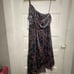 Adelyn Rae Angie Midi Floral One Shoulder Dress
