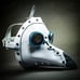 White Blue Plague Doctor Mask Cosplay
