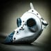 White Blue Plague Doctor Mask Cosplay