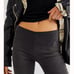 Free people flare black jeans