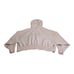 Nike Women's Sportswear Tech Fleece Oversized Crop Hoodie Pink Sz S DR4973-601