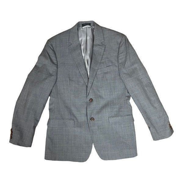 Ralph Lauren Men's Slim Fit Black Label Sport Coat Suit Jacket Blazer Gray 42R
