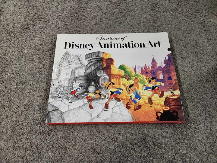 Treasurer of Disney Animation Art 洋書