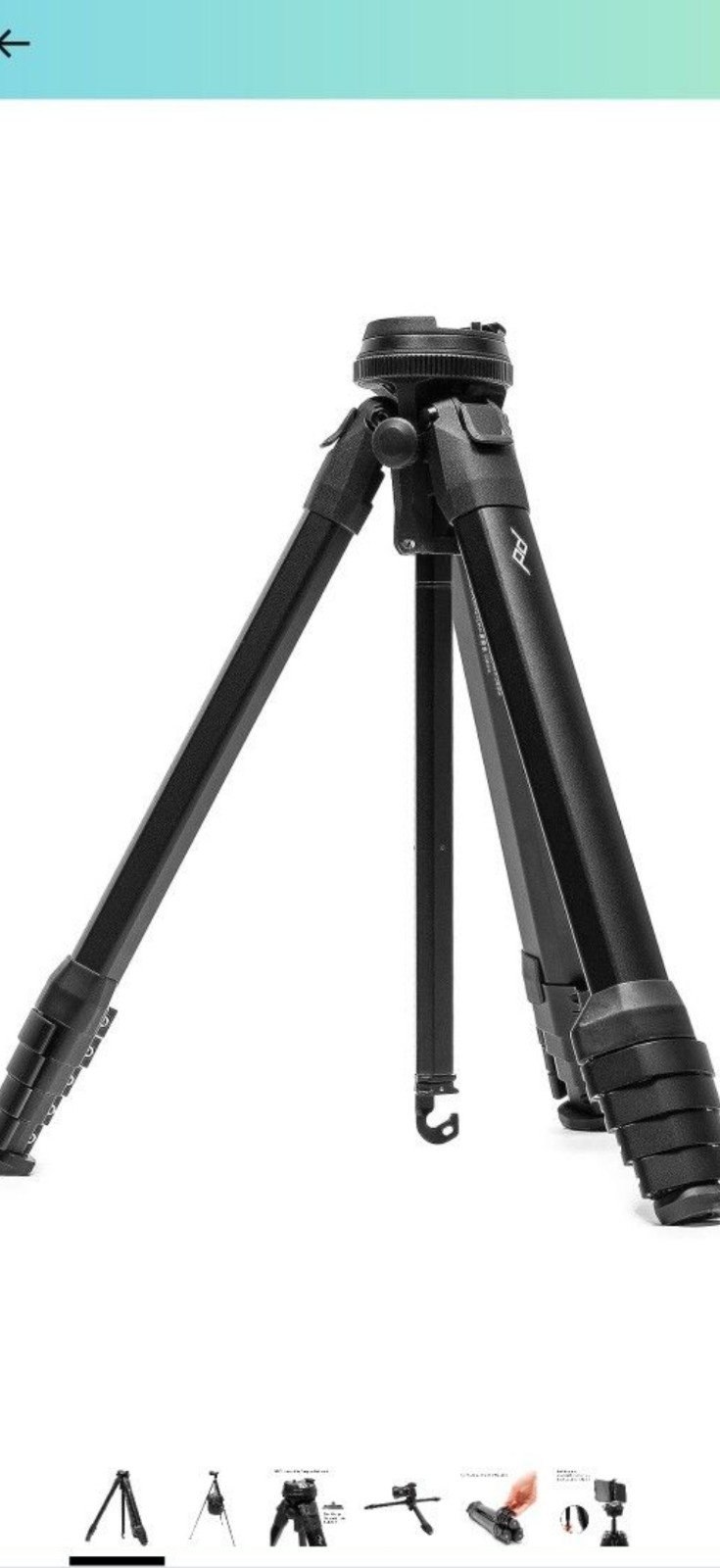 Peak Design Aluminum Travel Tripod