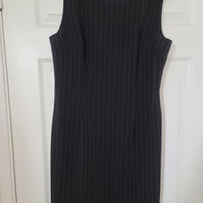 pinstripe dress suit
