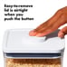 Airtight Food Storage 4.4 Qt Ideal for 5lbs