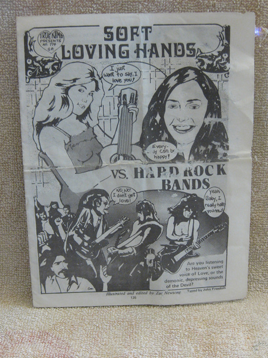 Mo Letters - Soft Loving Hands Vs Hard Rock Bands. ... by Moses David [Berg]