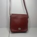 Coach Legacy Red Leather Authentic Crossbody Bag Designer Purse Womens Charm