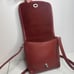 Coach Legacy Red Leather Authentic Crossbody Bag Designer Purse Womens Charm