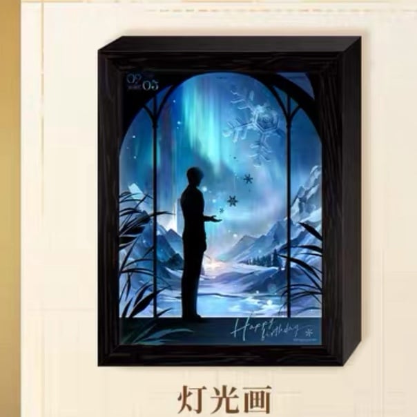 Zayne birthday light up lamp box official merchandise love and deep space