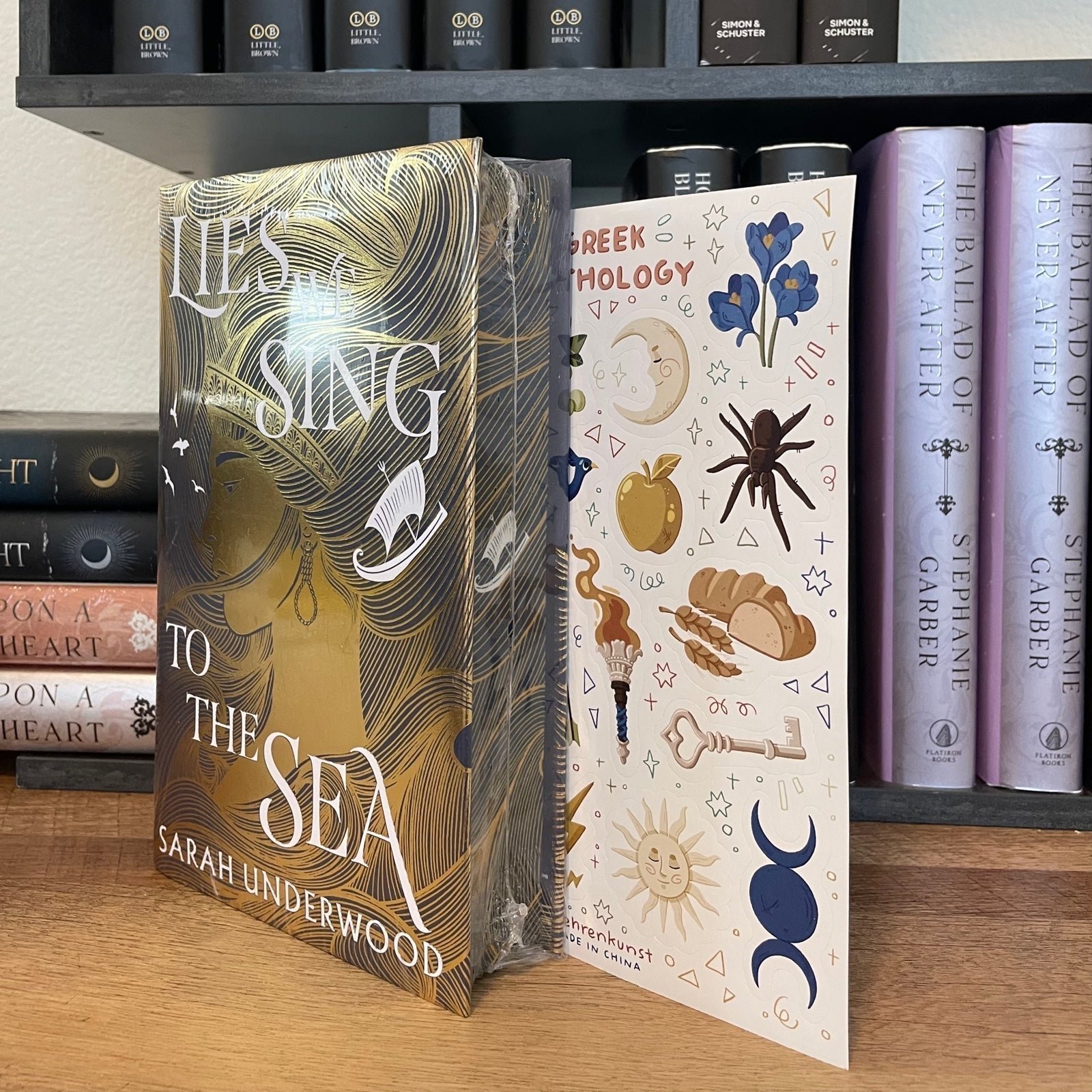 Illumicrate Exclusive Signed Edition LIES WE SING TO THE SEA by Sarah Underwood