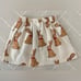 MINI RODINI bunny blouse & skirt set girl's size 92-98 (US 1.5-3Years)