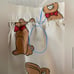 MINI RODINI bunny blouse & skirt set girl's size 92-98 (US 1.5-3Years)