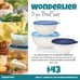 Guppy Wonderlier bowl 3pc set blue