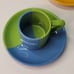 Ceramic Dual Glazed 5 pc Espresso Set