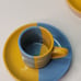 Ceramic Dual Glazed 5 pc Espresso Set