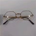 Vintage Hexagon Eyeglasses 1/20 14k Gold Filled 16-20 & Brocade Hard Shell Case