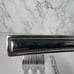 Set of 4 Pfaltzgraff Miranda Dinner Forks – 8 Glossy Beaded Square Handle